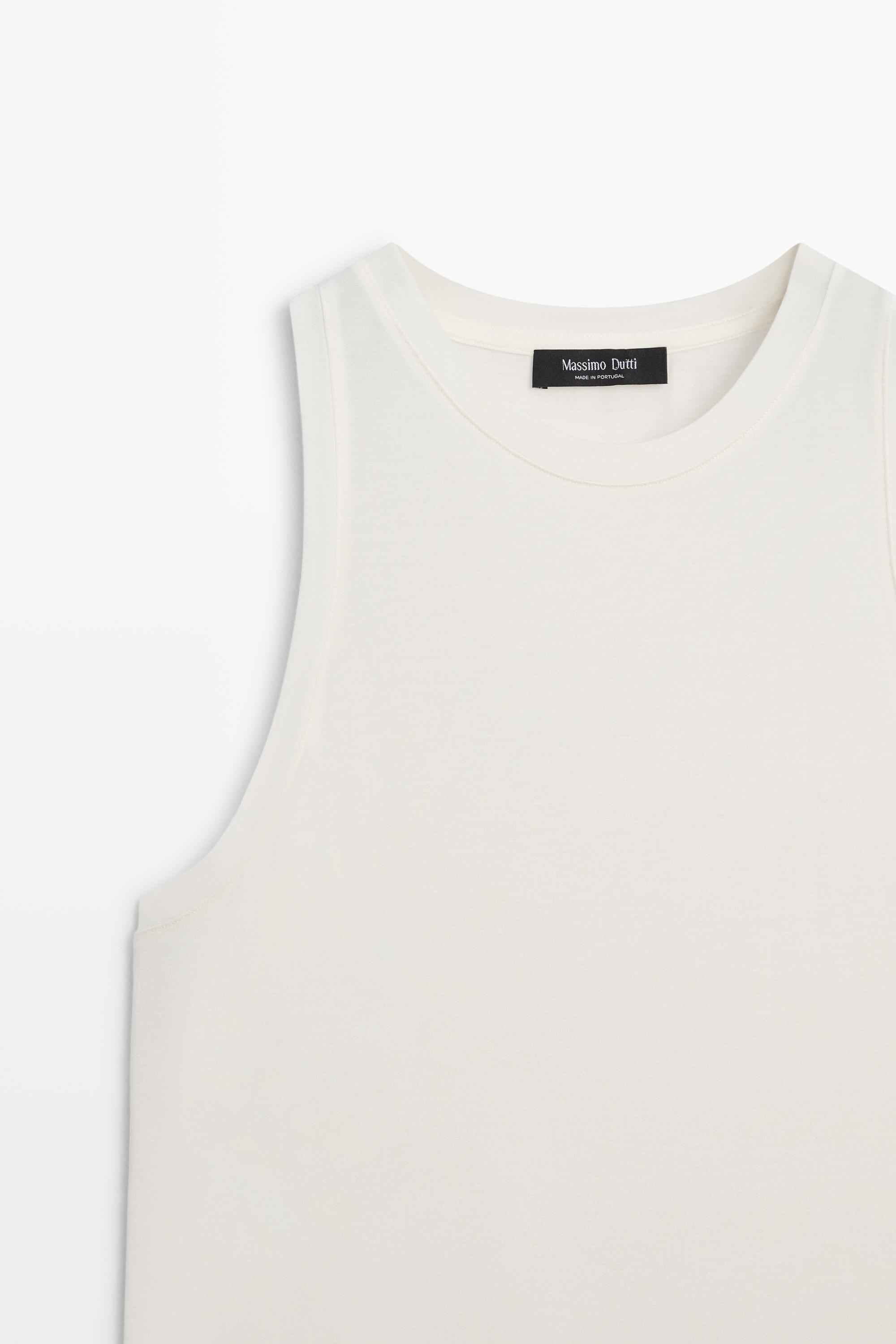 Silk blend sleeveless top - STUDIO